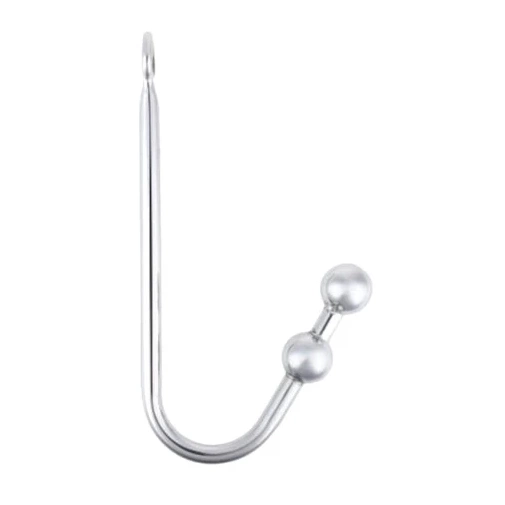 Anal Hook 4417 Balls Steel Stainless Two Pleasurable 0630